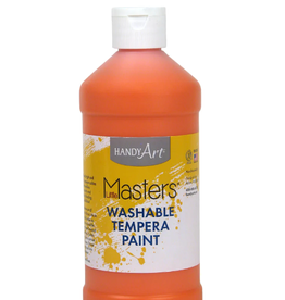 LITTLE MASTERS WASHABLE PAINT 32OZ ORANGE