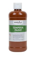 LITTLE MASTERS TEMPERA PAINT 16 OZ  BROWN