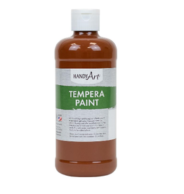 LITTLE MASTERS TEMPERA PAINT 16 OZ  BROWN