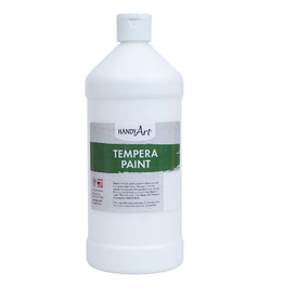 LITTLE MASTERS TEMPERA PAINT 32OZ WHITE
