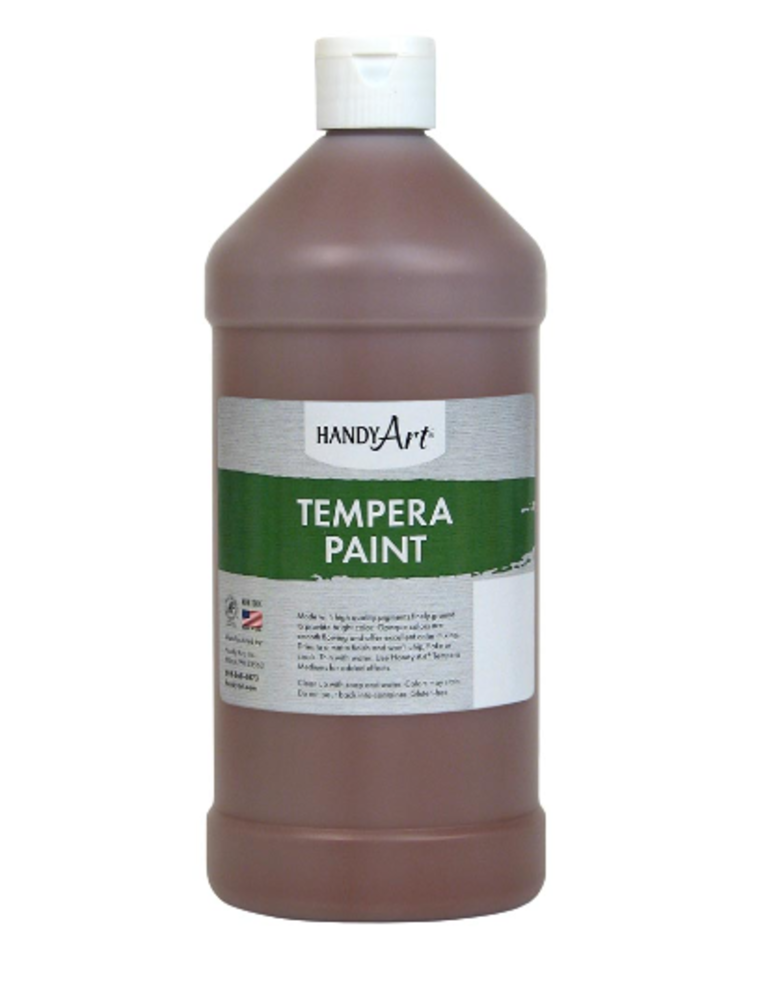 LITTLE MASTERS TEMPERA PAINT 32OZ BROWN