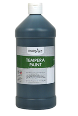 LITTLE MASTERS TEMPERA PAINT 32OZ BLACK