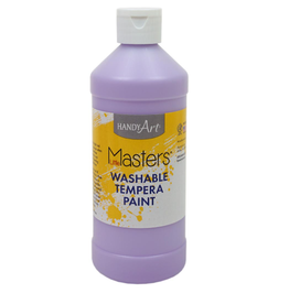 WASHABLE TEMPERA PAINT: LIGHT  PURPLE 16OZ