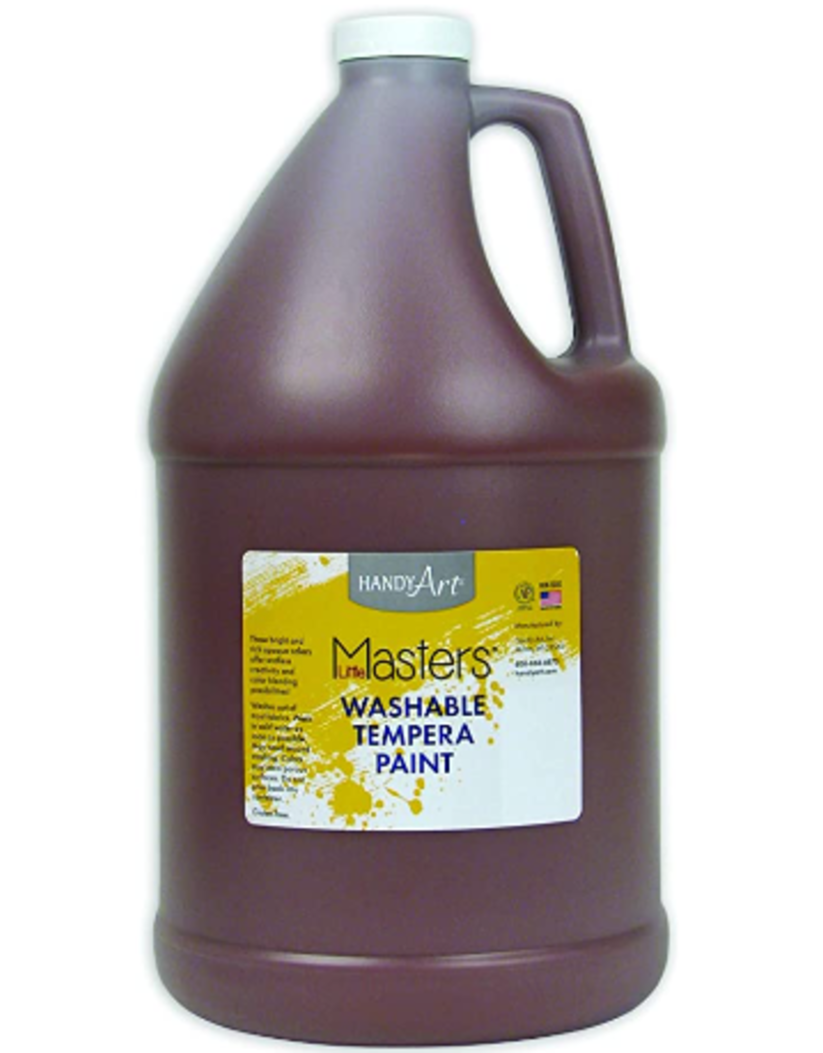 WASHABLE TEMPERA PAINT GALLON-BROWN