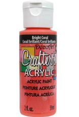 ACRYLIC PAINT: BRIGHT CORAL 2OZ