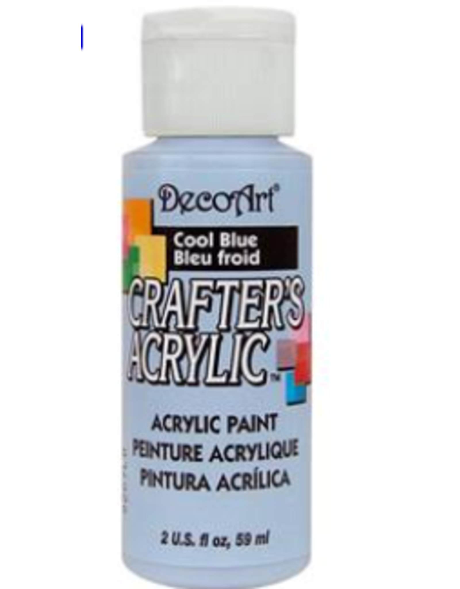 ACRYLIC PAINT: COOL BLUE 2OZ