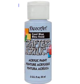 ACRYLIC PAINT: COOL BLUE 2OZ