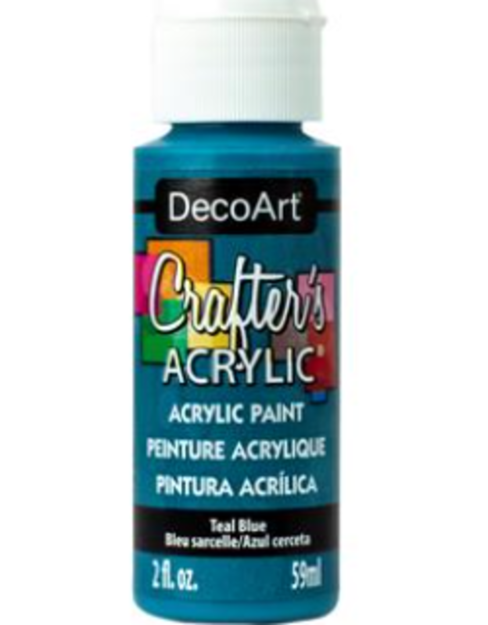 ACRYLIC PAINT: TEAL   BLUE 2OZ