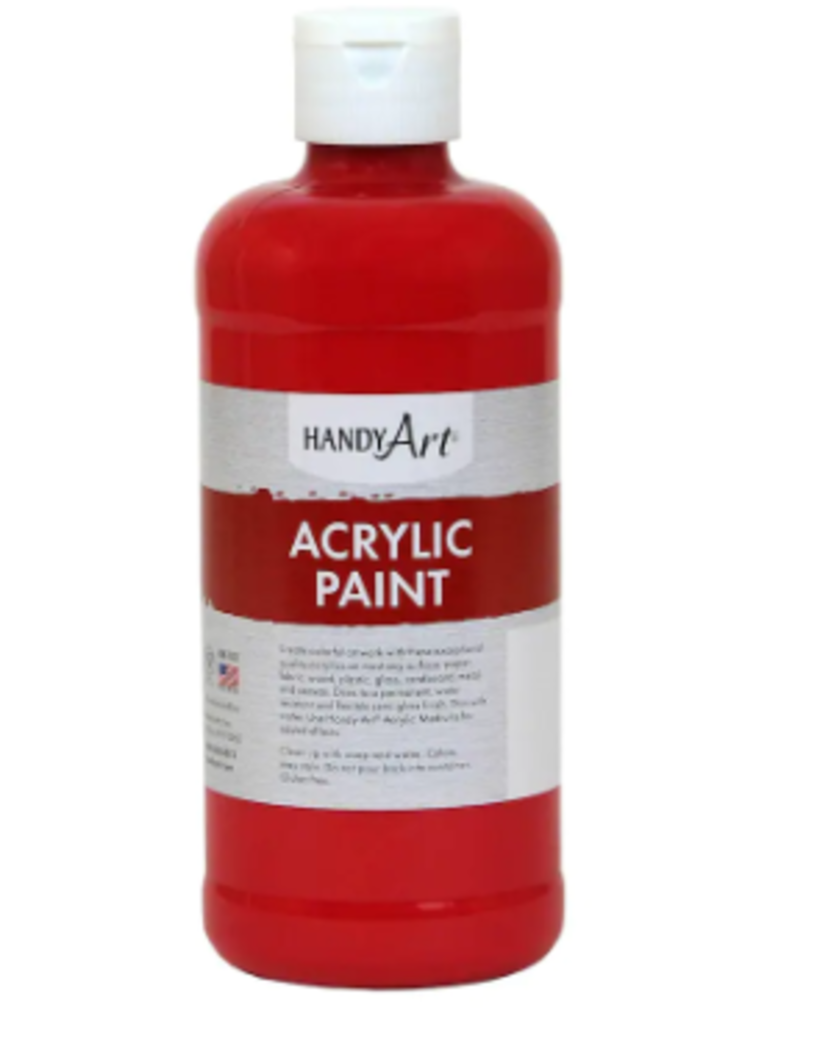 ACRYLIC PAINT 16OZ BRIGHT RED