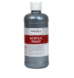 ACRYLIC PAINT 16OZ SILVER