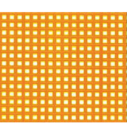 PLASTIC CANVAS ORANGE 10½" x 13½"