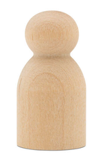 WOOD PEOPLE - MENTCHIES 1"-BABY