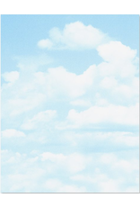 COMPUTER DESIGN PAPER: CLOUDS-  8.5"x11" 100 SHEETS