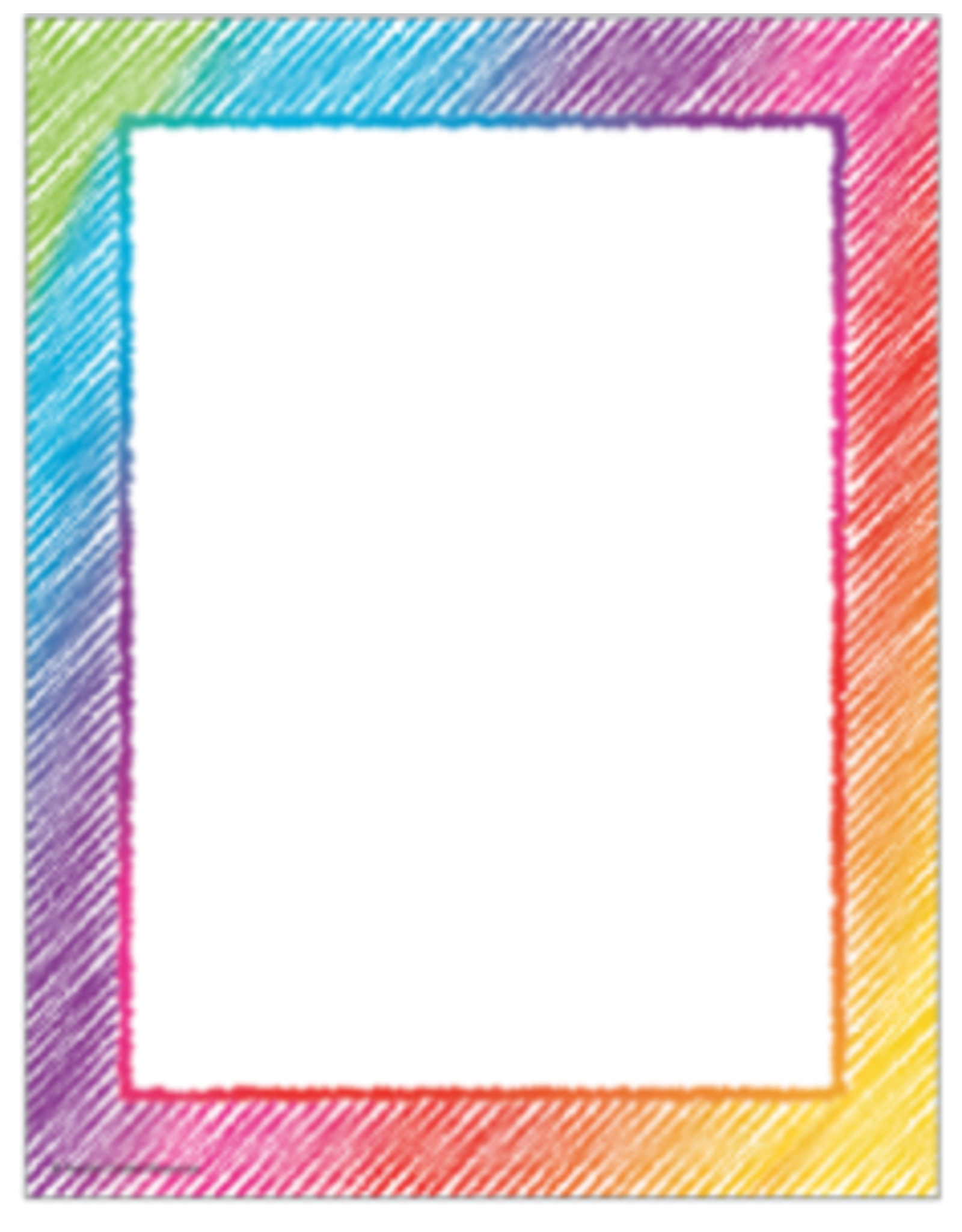 COMPUTER DESIGN PAPER: COLORFUL SCRIBBLE 8.5X11  50 SHEETS