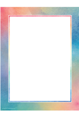 COMPUTER DESIGN PAPER: WATERCOLOR 8.5X11  50 SHEETS