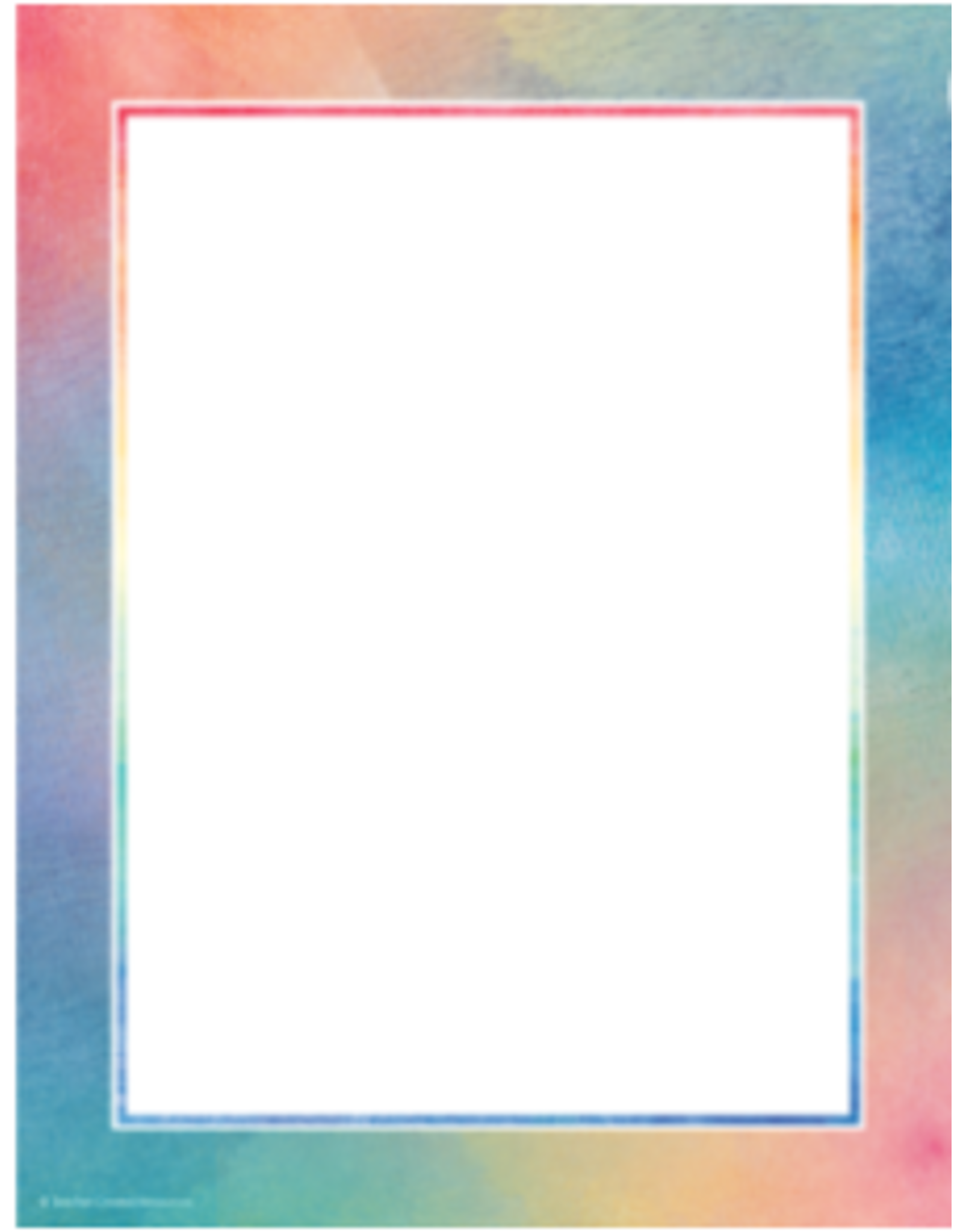 COMPUTER DESIGN PAPER: WATERCOLOR 8.5X11  50 SHEETS