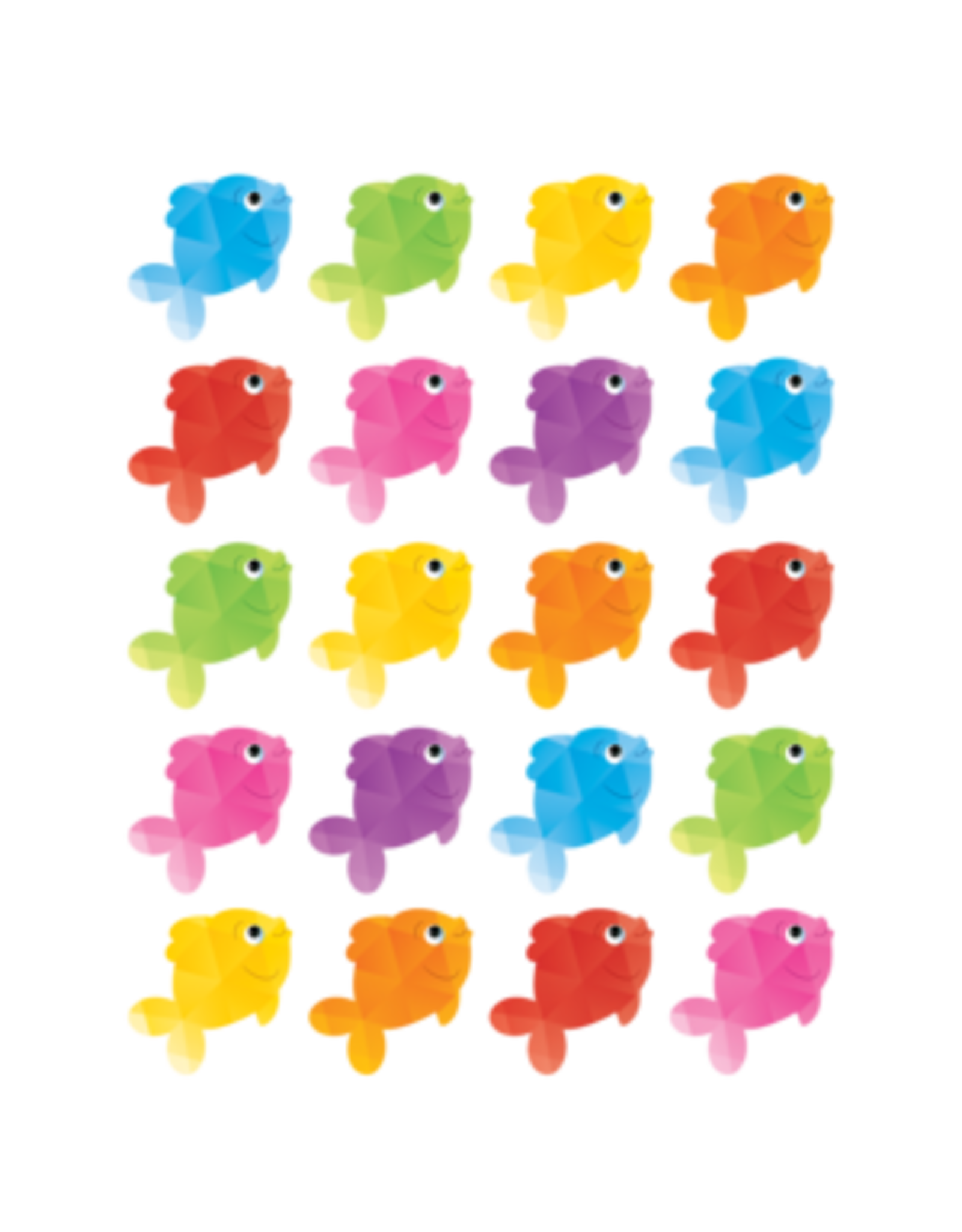 Teacher Created Resources STICKER: COLORFUL FISH - 120 STICKERS