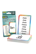 FLASH CARDS: CONSONANTS BLENDS AND DIGRAPHS - 56 CARDS