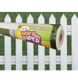 FUN SIZE BETTER THAN BACKING: PICKET FENCE 18"X12'