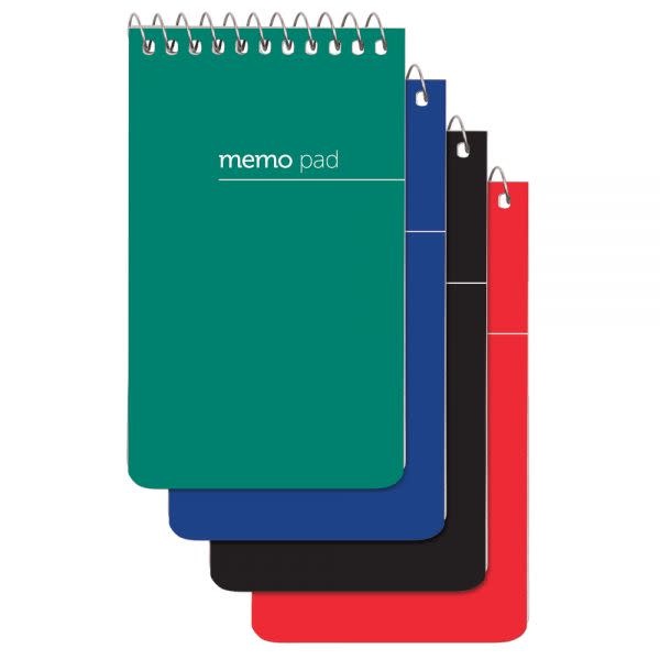 TOP SPIRAL MEMO PADS 3x5 3/PK 60 sheets ea Creative Kids