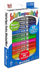 KWIK STIX - THIN PAINT STICKS  12 PACK