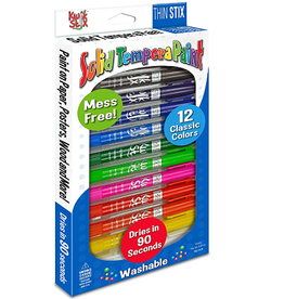 KWIK STIX - THIN PAINT STICKS  12 PACK