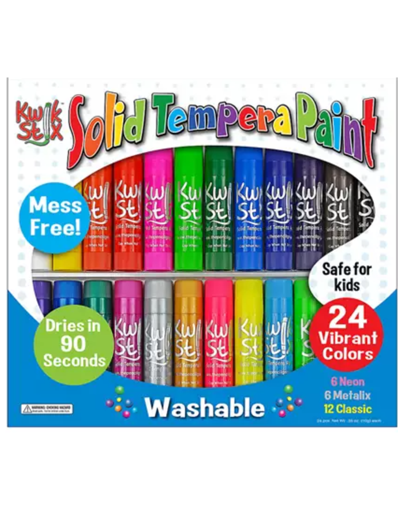 KWIK STIX TEMPRA PAINT STICKS 24 PACK