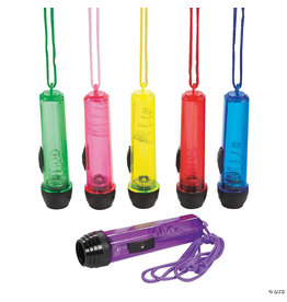 FLASHLIGHT NECKLACE PKG/12pcs