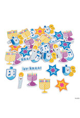 CHANUKAH FOAM SHAPES  BAG/72pcs