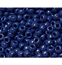 PONY BEADS: NAVY 6mmX9mm 900 PACK