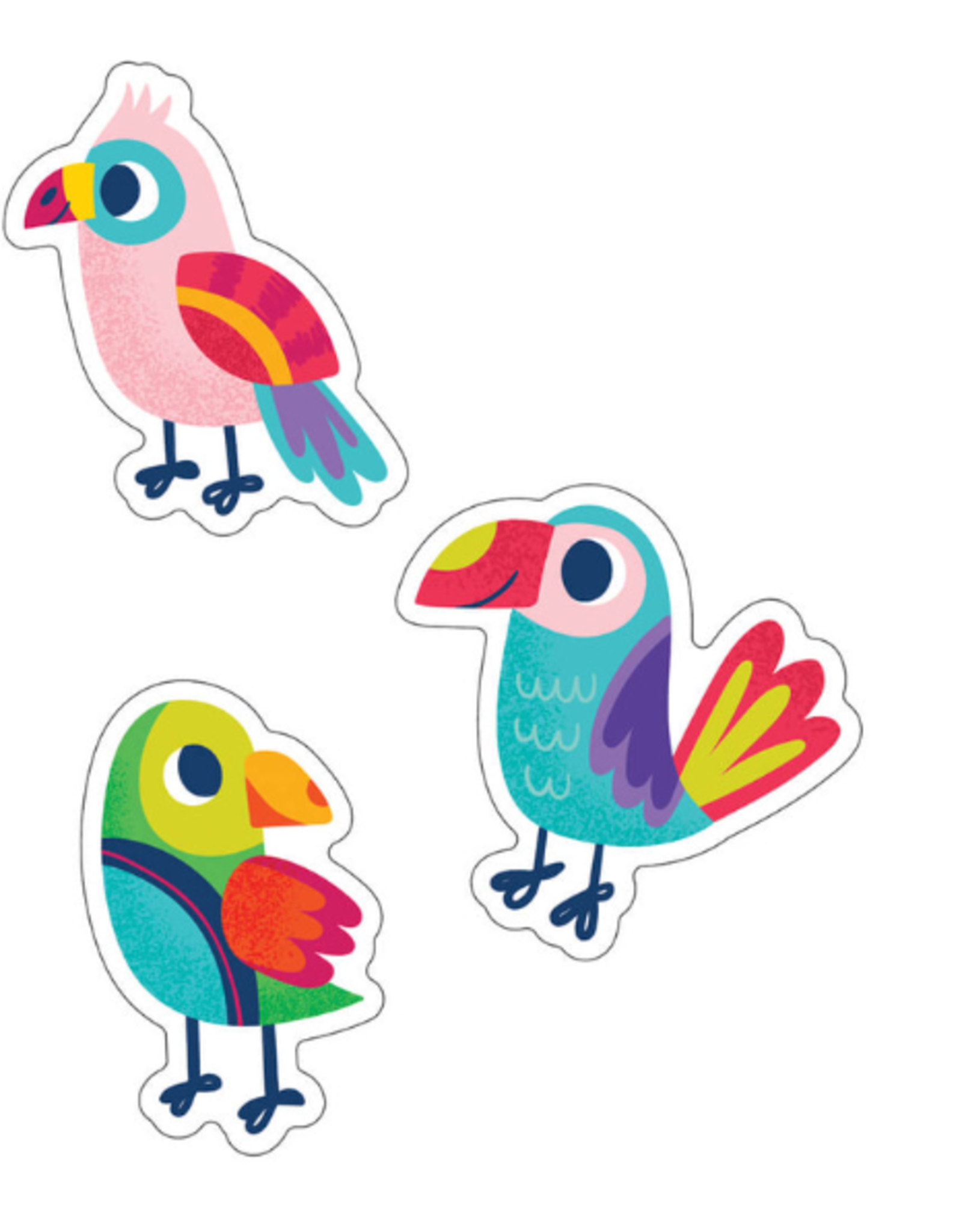 CUT OUT: PARROTS 36PC