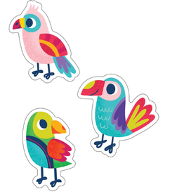 CUT OUT: PARROTS 36PC