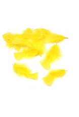 FEATHERS: YELLOW 14 GRAMS