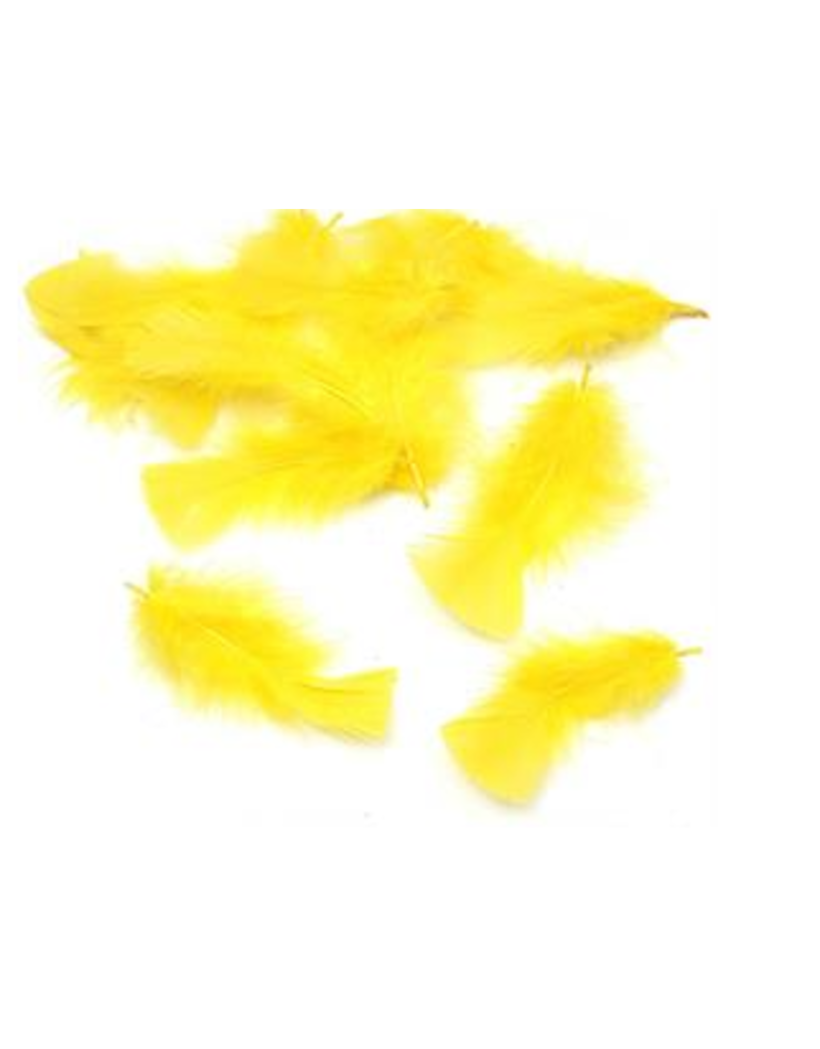 FEATHERS: YELLOW 14 GRAMS