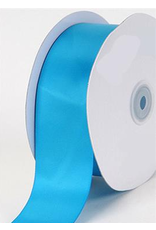 SATIN RIBBON: TURQUOISE  5/8” x 25 yrd