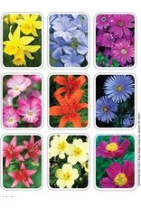 EUREKA STICKERS: GIANT FLOWERS 36 PACK