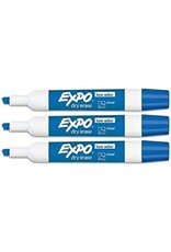 MARKER  EXPO DRY ERASE LOW ODOR BLUE, CHISEL  - 1 MARKER