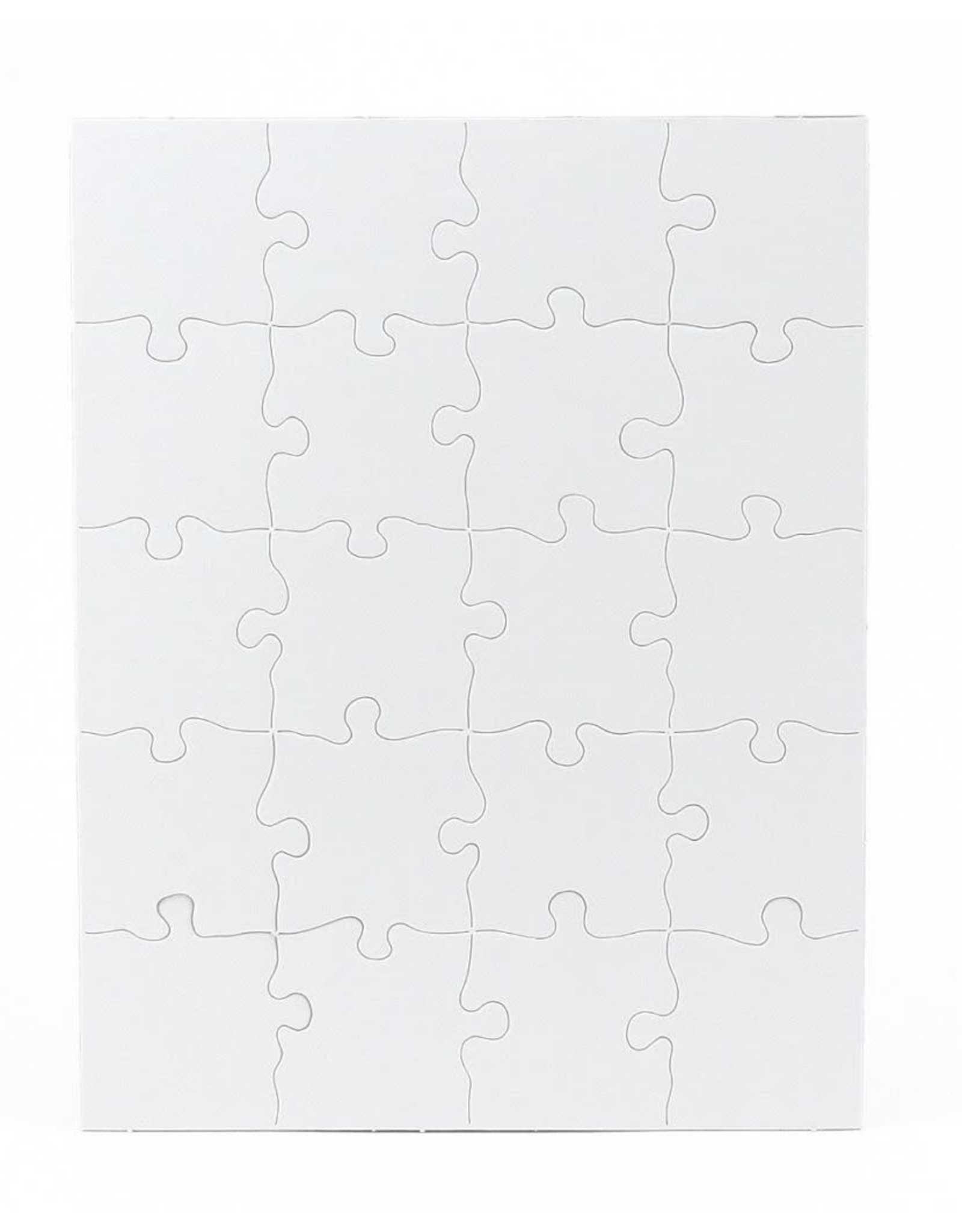 Puzzle - Blank  - 10.25''X13.25'' 20PC