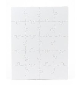 Puzzle - Blank  - 10.25''X13.25'' 20PC