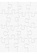 PUZZLE BLANK: 4''x5½'' 16PC  24 PUZZLES