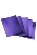 METALLIC FOIL BOARD: 8½x11, BLUE -25PK