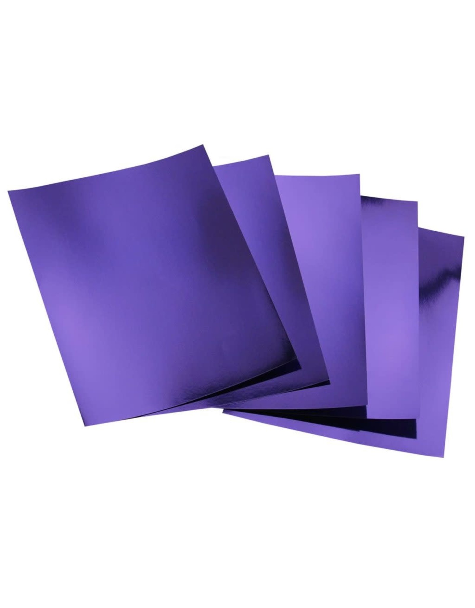 METALLIC FOIL BOARD: 8½x11, BLUE -25PK