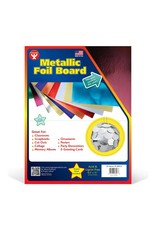 METALLIC FOIL BOARD 8½x11, PURPLE -25 PK