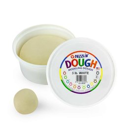DAZZLING DOUGH: 3 LB UNSCENTED WHITE