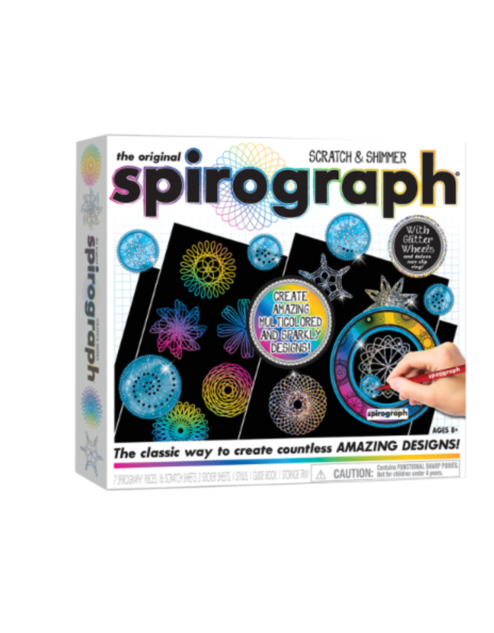 SPIROGRAPH SCRATCH AND SHIMMER SET