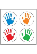 STICKER HAND PRINTS 864 STICKERS