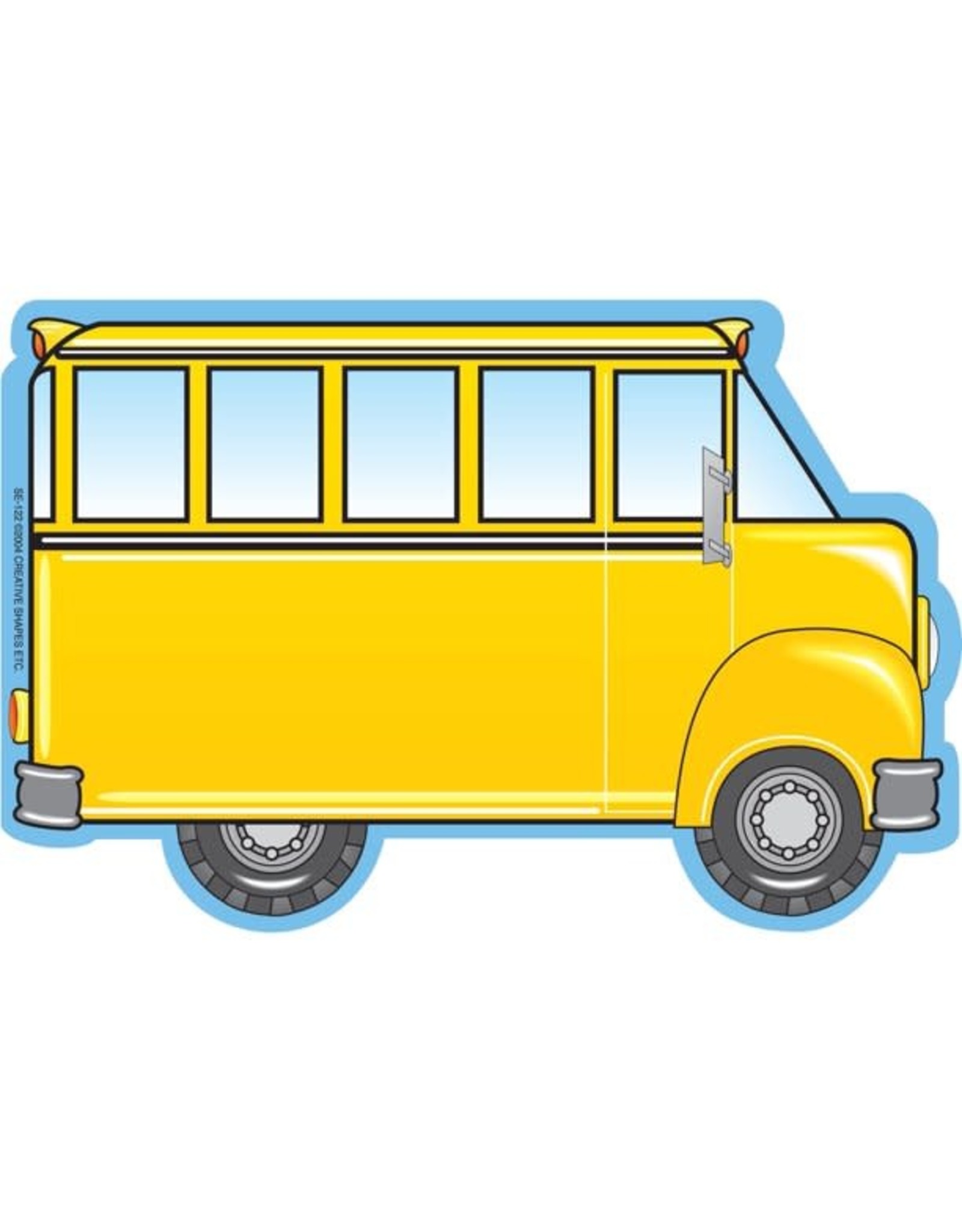 lARGE NOTEPAD: SCHOOL BUS