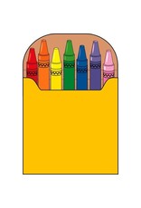 LARGE NOTEPAD: CRAYON BOX