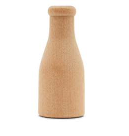 WOOD SHAPE: MINIATURE BOTTLE 2"