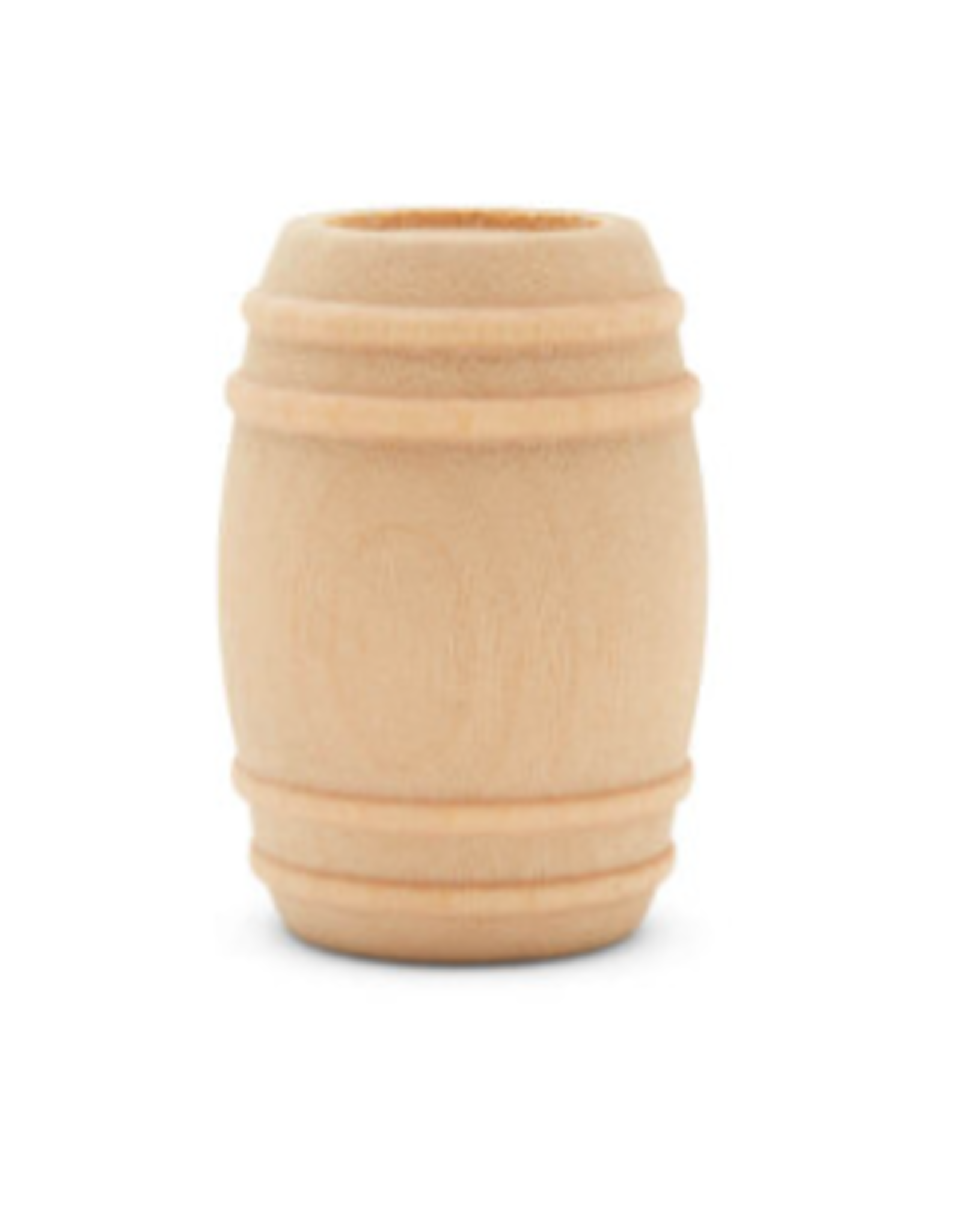 WOOD SHAPE: MINIATURE  BARREL 1-5/8"